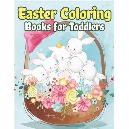 Easter Coloring Books for Toddlers and Kids Ages 3-7