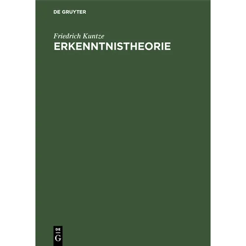 Erkenntnistheorie