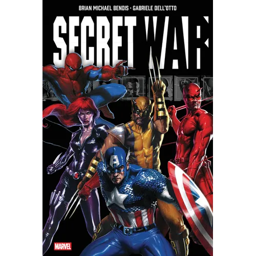Secret War by Brian Michael Bendis Omnibus Gabriele Dell'otto Classic Costumes Cover