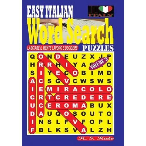 EASY ITALIAN Word Search Puzzles. Vol. 2