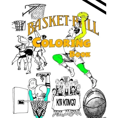 Basketball Coloring Book