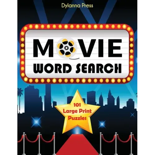 Movie Word Search: 101 Large Print Puzzles