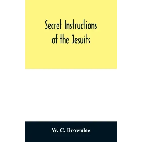 Secret instructions of the Jesuits