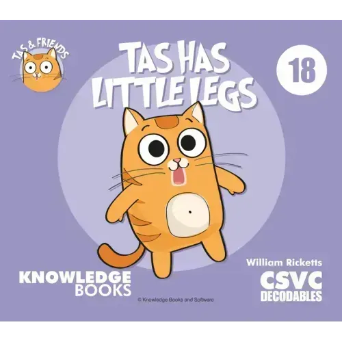 Tas Has Little Legs: Book 18