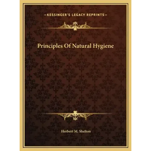 Principles of Natural Hygiene