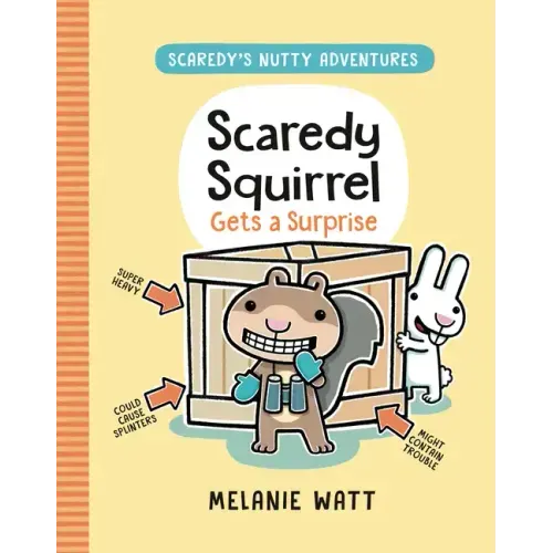 Scaredy Squirrel Gets a Surprise: (A Graphic Novel)