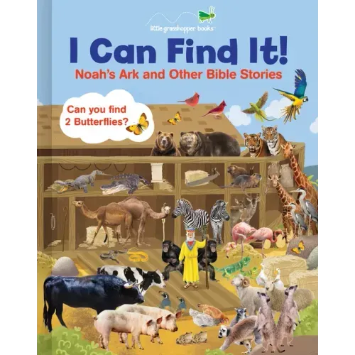 I Can Find It! Noah's Ark and Other Bible Stories (Large Padded Board Book)