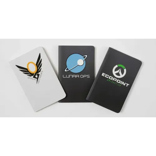Overwatch: Pocket Notebook Collection (Set of 3): Winston, Mercy, and Mei