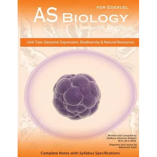 AS Biology With Stafford: Unit 2: Genomic Expression, Biodiversity and Natural Resources