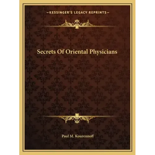 Secrets of Oriental Physicians