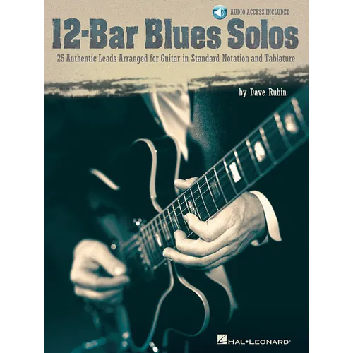 12-Bar Blues Solos Book/Online Audio [With CD]