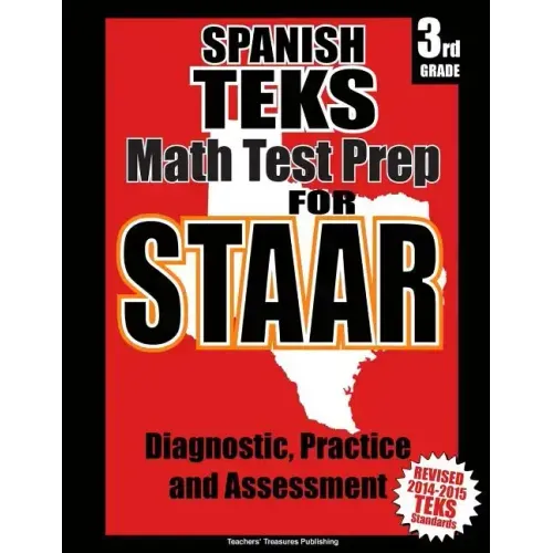 Spanish TEKS 3rd Grade Math Test Prep for STAAR