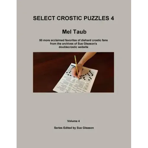 Select Crostic Puzzles 4