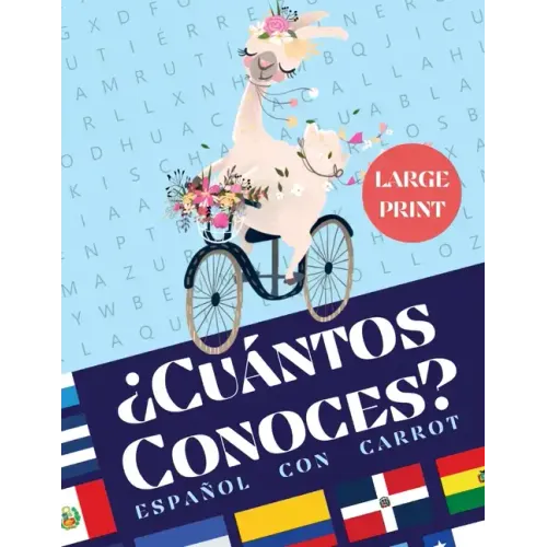Sopa de Letras en Español Para Adultos (Letra Grande): ¿Cuántos Conoces? Spanish Word Search for Adults Large Print