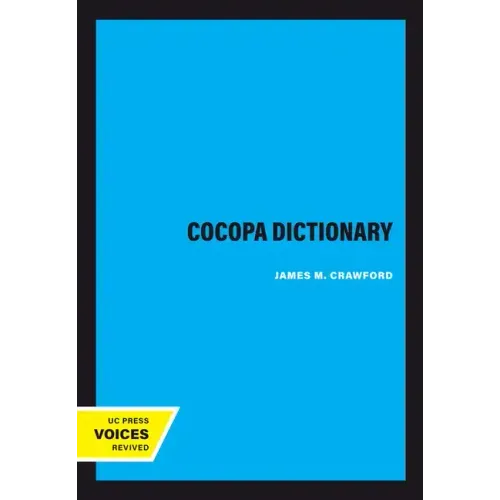 Cocopa Dictionary: Volume 114