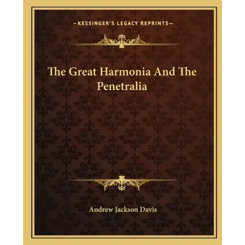 The Great Harmonia and the Penetralia