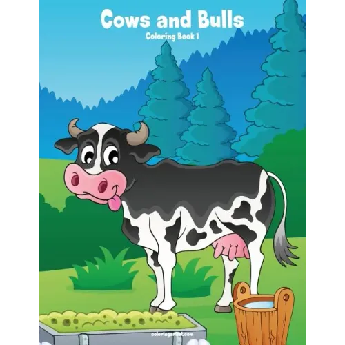 Cows and Bulls Coloring Book 1