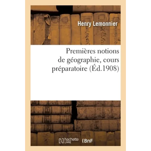 Premières notions de géographie, cours préparatoire