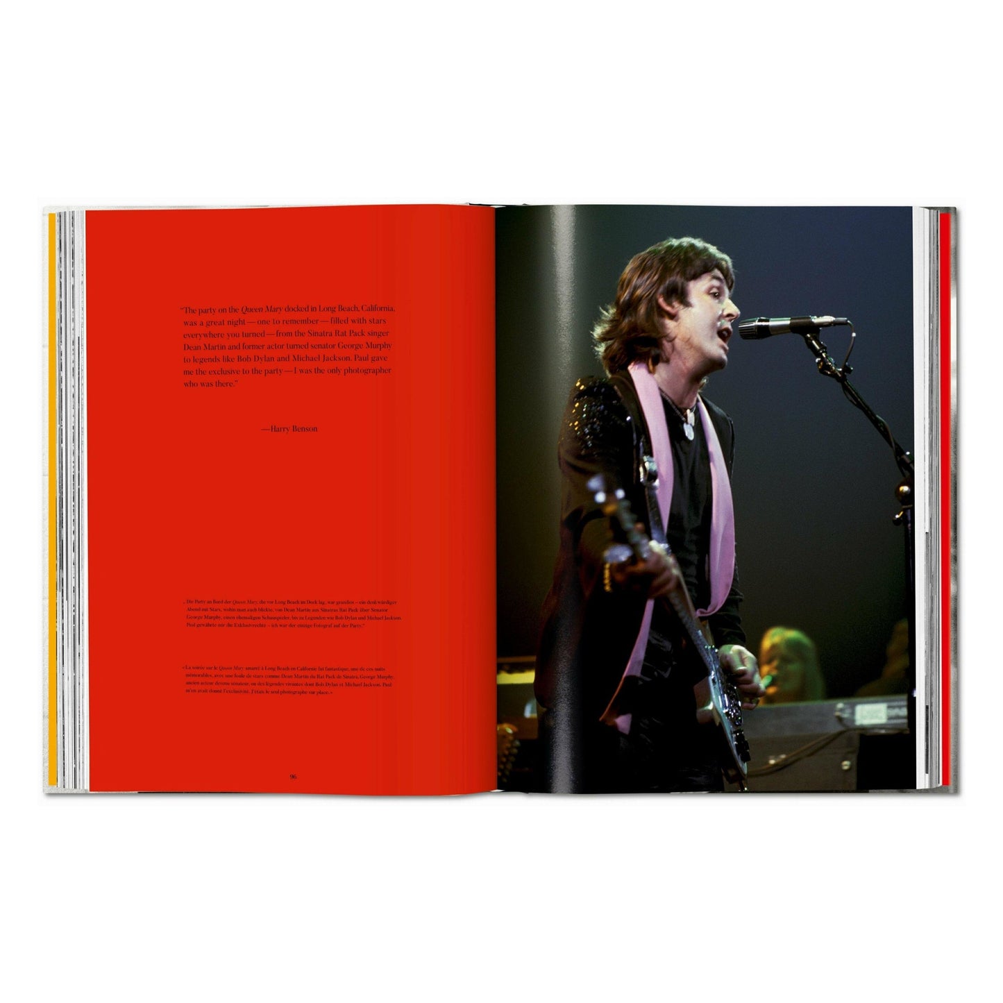 Harry Benson. Paul (German, French, English) Book