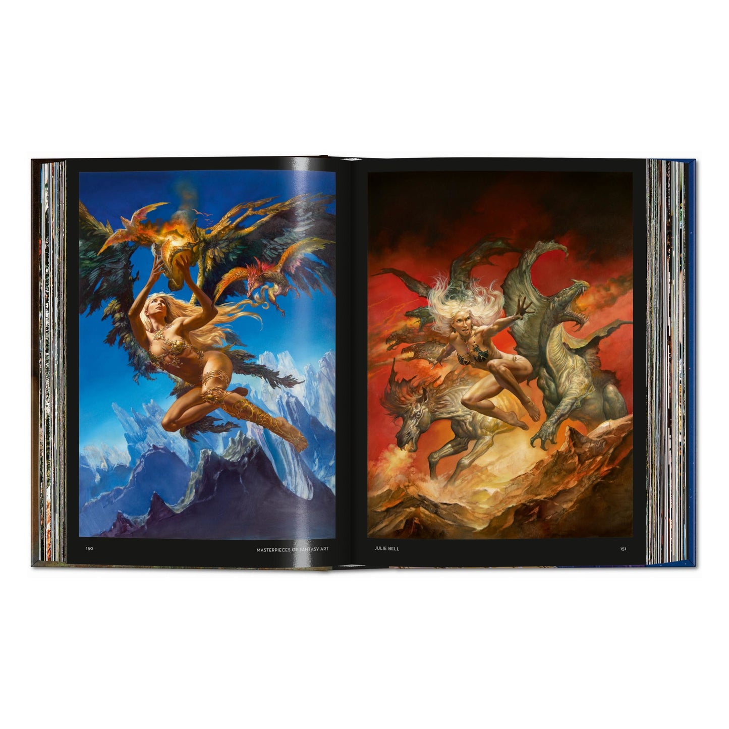 Masterpieces of Fantasy Art. 45th Ed. (German, French, English) Book