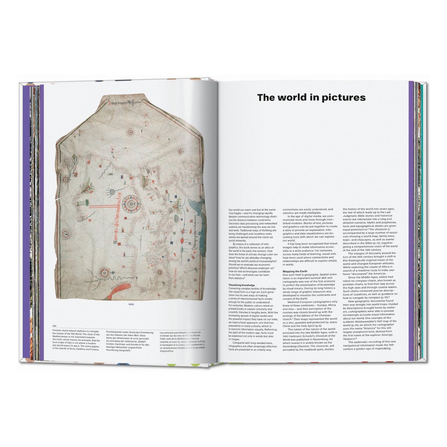 Understanding the World. The Atlas of Infographics (German, French, English) Book