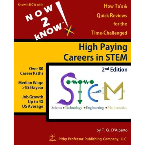 NOW 2 kNOW High Paying Careers in STEM, 2nd Edition