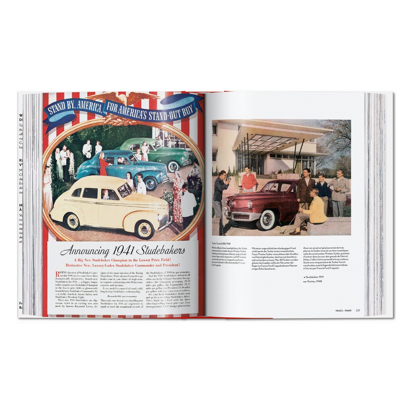 20th Century Classic Cars (German, French, English) Book