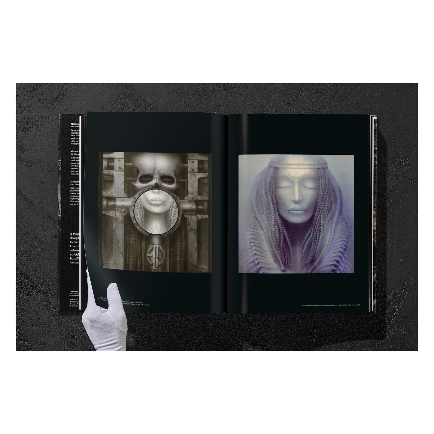 HR Giger (German, French, English) Book
