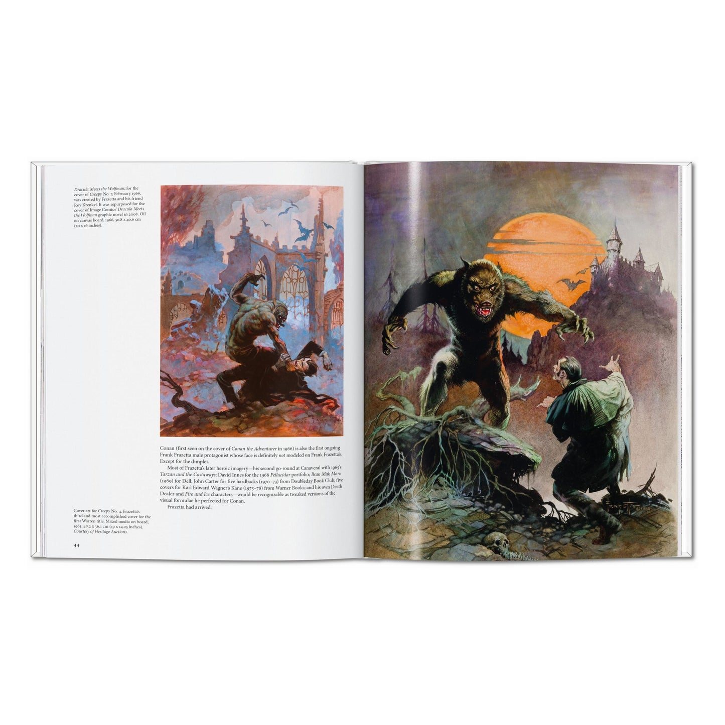 Frazetta (English) Book