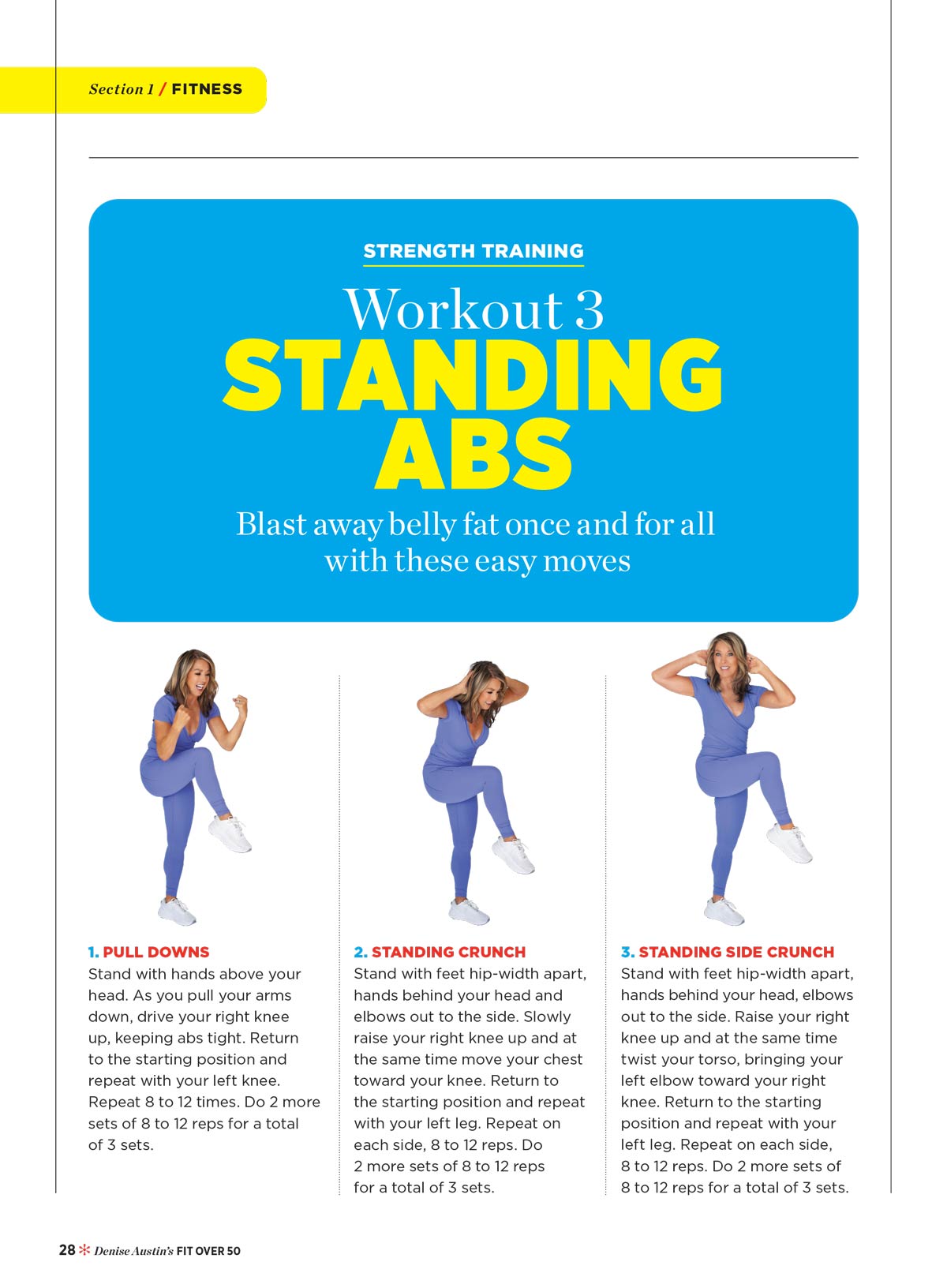 Denise Austin's Fit Over 50 - The Menopause Issue, Spring 2025: Beat Middle-Aged Spread, Embrace Your Best Self, Conquer Hot Flashes, Reclaim Vitality, Manage Menopause Symptoms, Boost Energy & More!