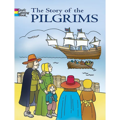 The Story of the Pilgrims Coloring Book