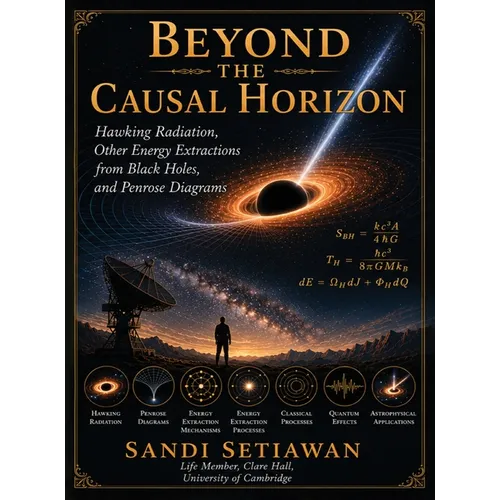 Beyond The Causal Horizon: Hawking Radiation, Other Energy Extractions from Black Holes, and Penrose Diagrams