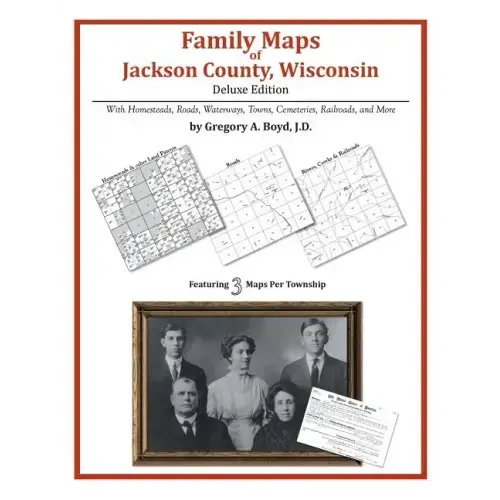 Family Maps of Jackson County, Wisconsin