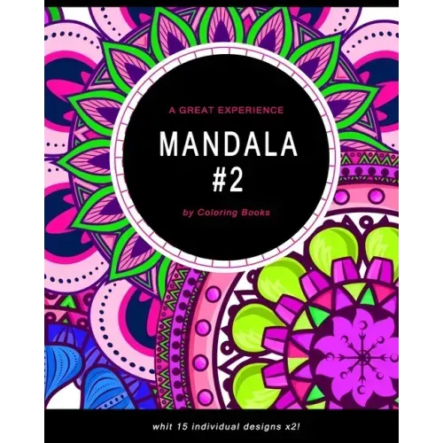 Mandala: Coloring Book For Adults, Fun, Easy and Relaxing Mandalas Coloring Pages