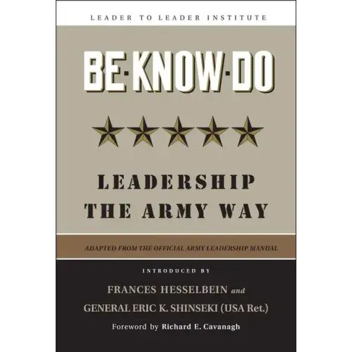 Be-Know-Do: Leadership the Army Way