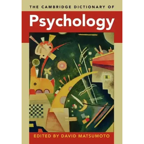 The Cambridge Dictionary of Psychology