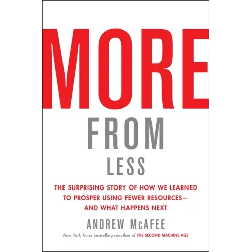 More from Less: The Surprising Story of How We Learned to Prosper Using Fewer Resources--And What Happens Next