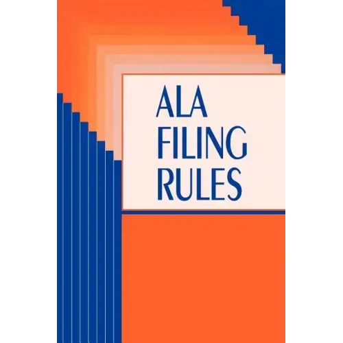 ALA Filing Rules