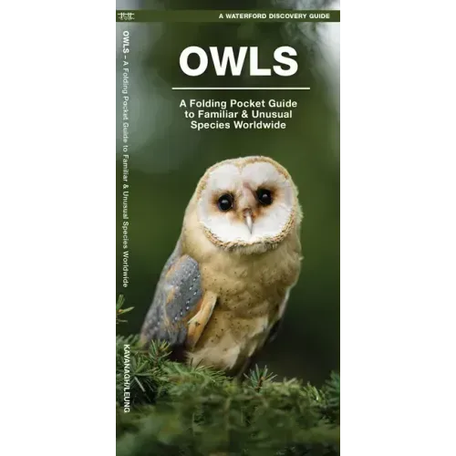 Owls: A Folding Pocket Guide to Familiar Species Worldwide