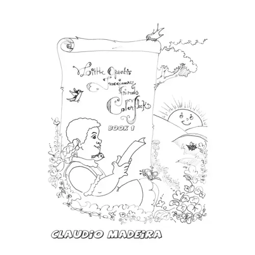 Little Oprah's Imaginary Friends Coloring Book