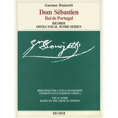 Dom Sebastien: Vocal Score