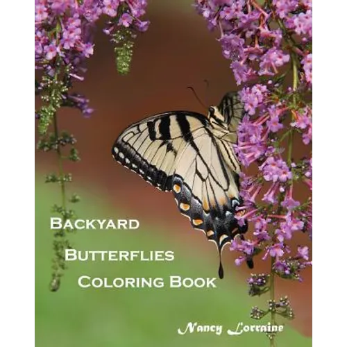 Backyard Butterflies Coloring Book