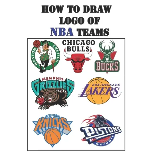 How to Draw LOGO of NBA Teams: Draw Your Historical Basketball Team by Easy Way !!!!!!!!!!!!!!!!!!!!!!!!!!!!!!!!!