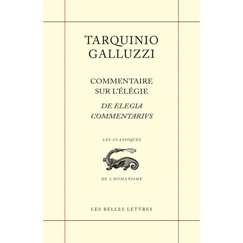 Commentaire Sur l'Elegie
