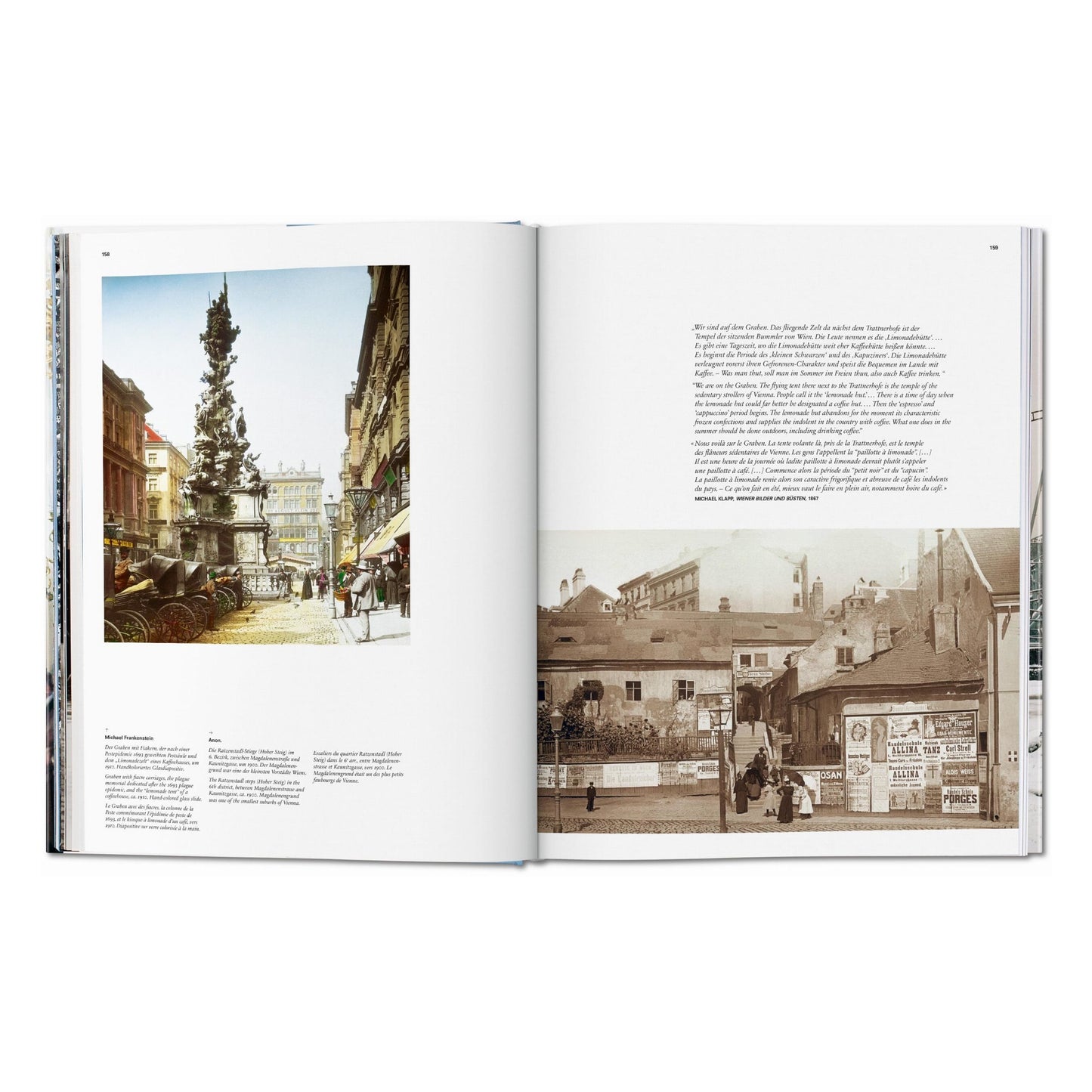 Vienna. Portrait of a City (German, French, English) Book