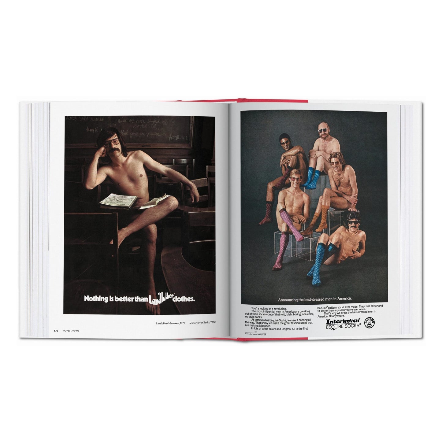 20th-Century Fashion. 100 Years of Apparel Ads (German, French, English) Book