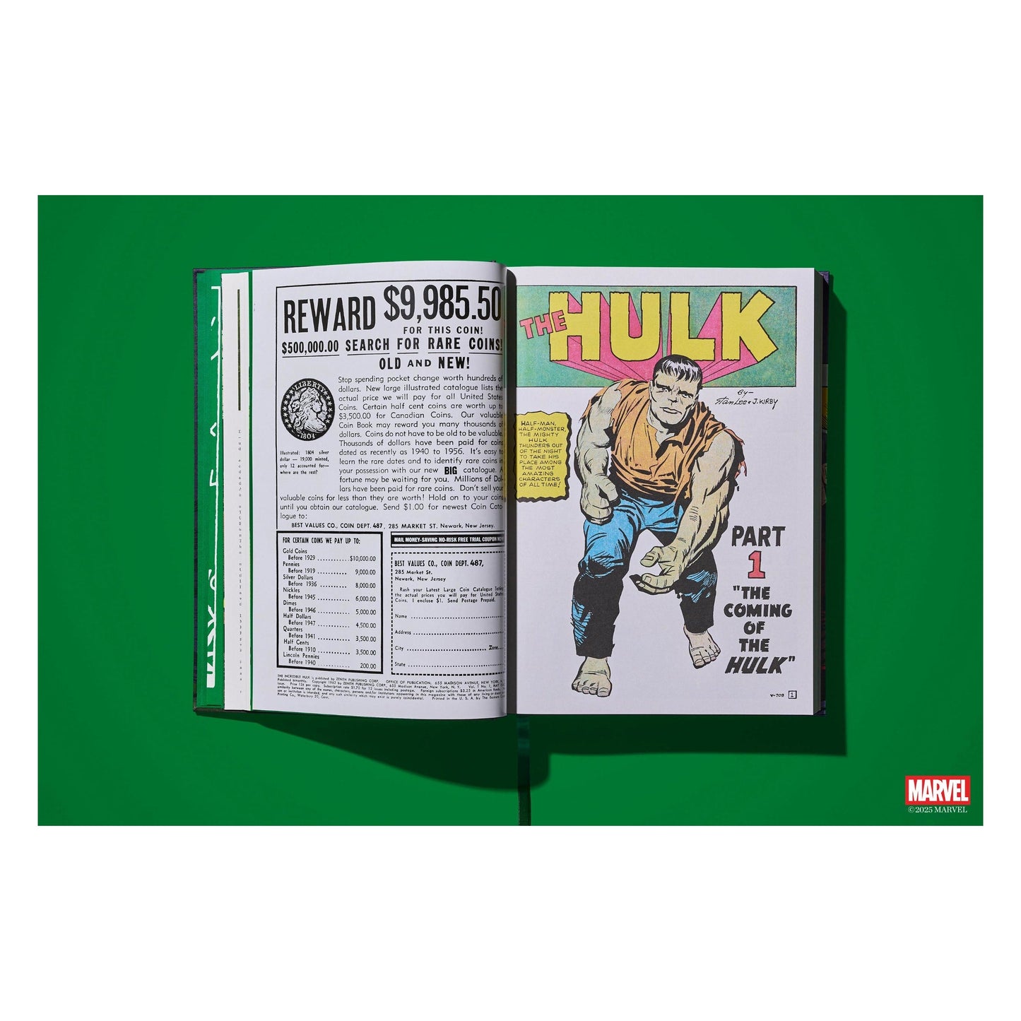 Marvel Comics Library. Hulk. 1962–1966 (English) Book
