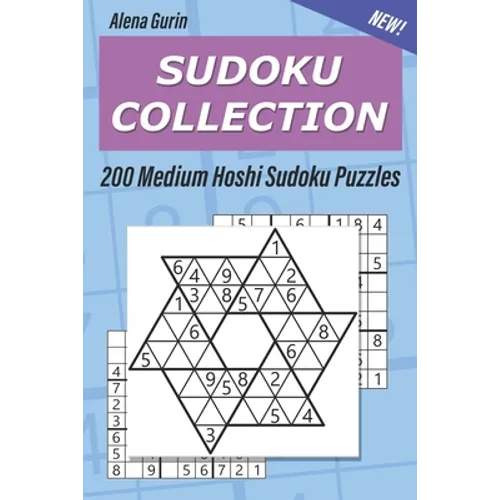 Sudoku Collection: 200 Medium Hoshi Sudoku Puzzles
