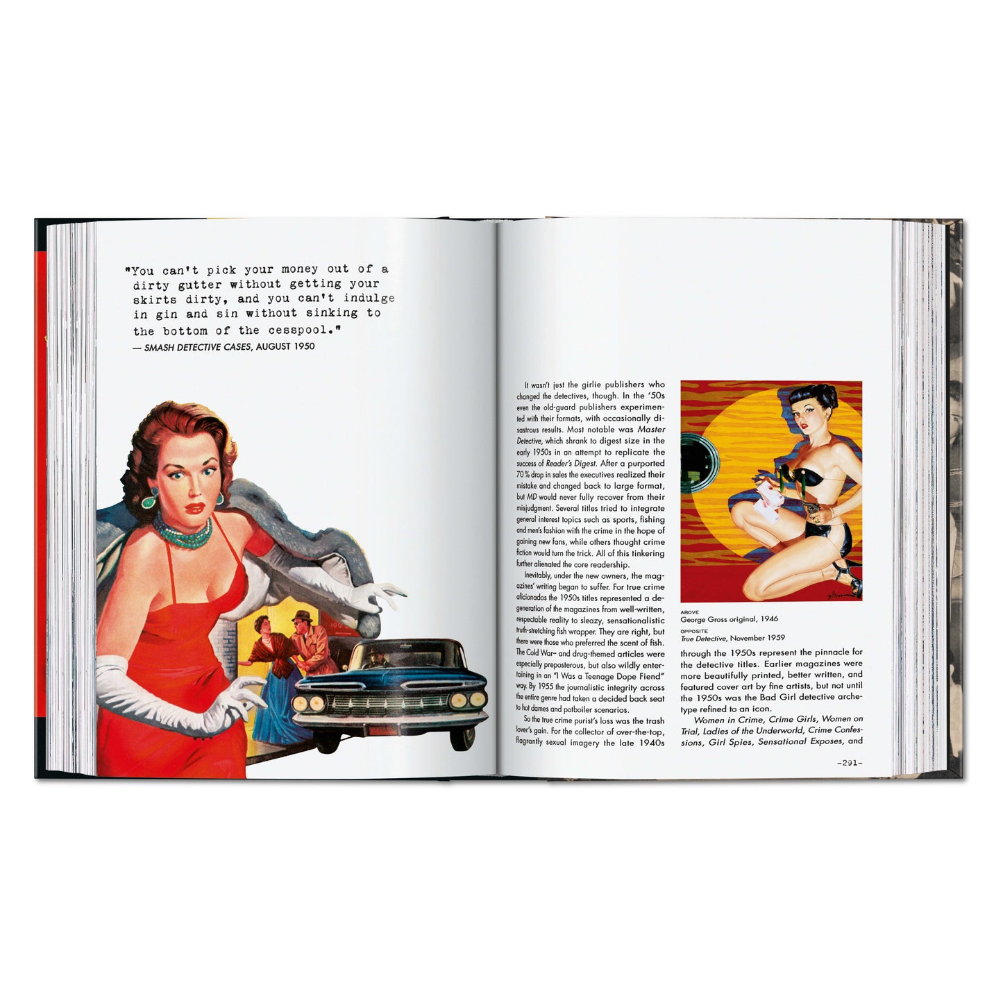 True Crime Detective Magazines. 1924–1969. 45th Ed. (German, French, English) Book