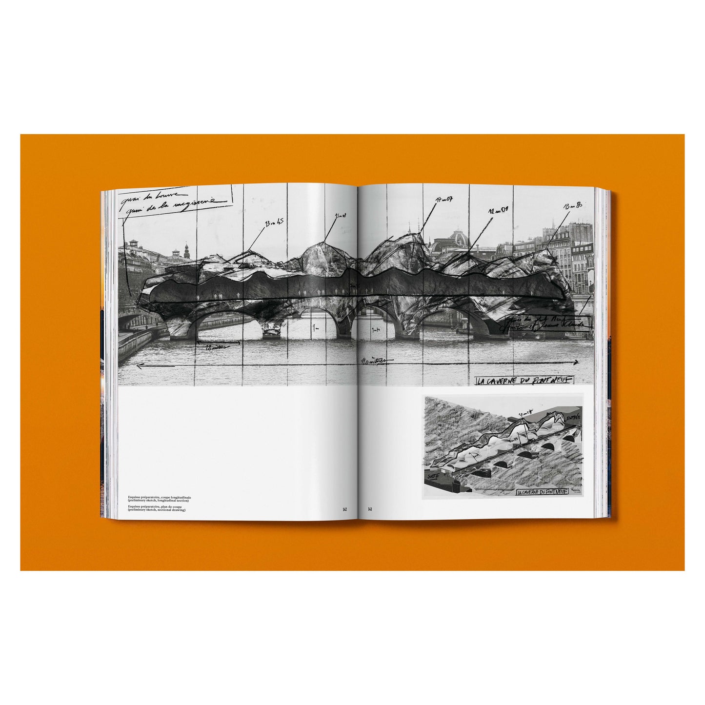 JR. La Caverne du Pont Neuf (French, English) Book